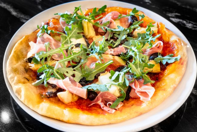 Stone baked Pizzas